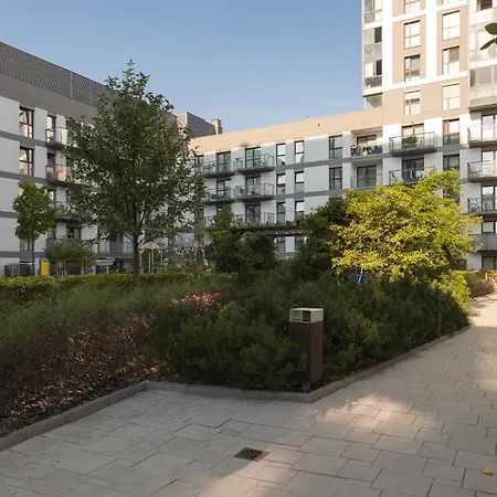 アパート Rondo Wiatraczna Deluxe By Bookinghost