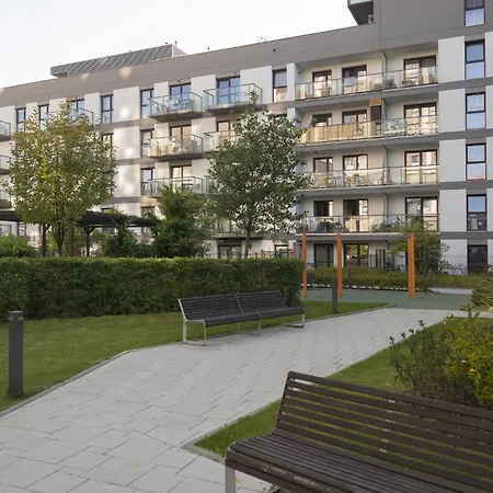 アパート Rondo Wiatraczna Deluxe By Bookinghost ワルシャワ